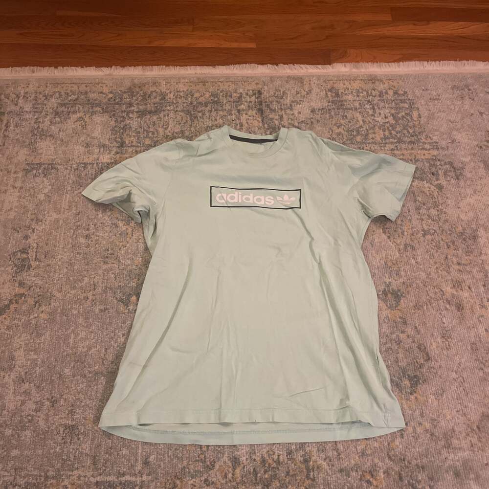 Adidas Originals Linear Logo Trefoil Tee Shirt